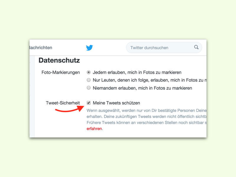 twitter datenschutz