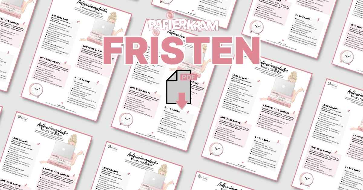 aufbewahrungsfristen arztpraxis 2022
