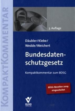 bundesdatenschutzgesetz bdsg