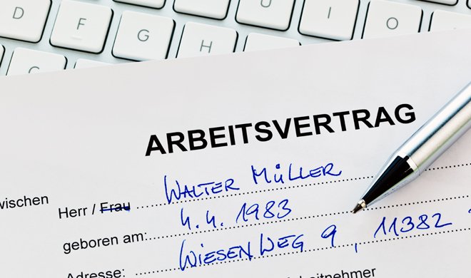datenschutz arbeitsvertrag